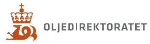 Logo Oljedirektoratet, hvit bakgrunn, norsk